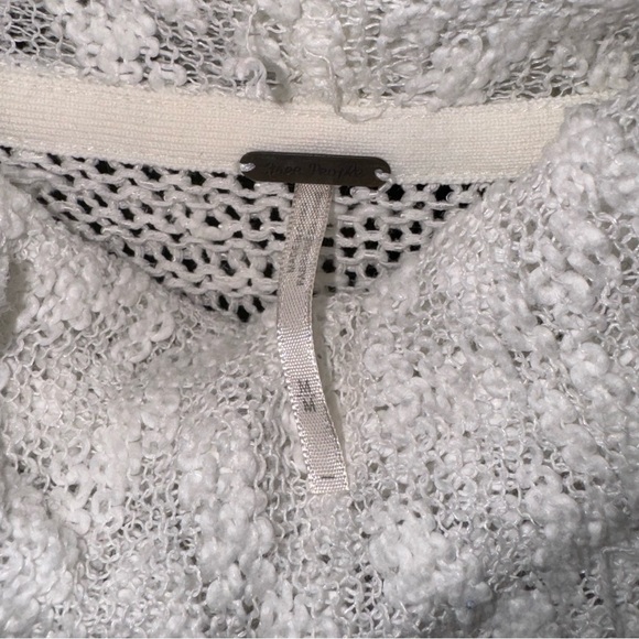 FREE PEOPLE ETERNAL DELIGHT OVERSIZED COWL NECK CROPPED SWEATER - Picture 7 of 7